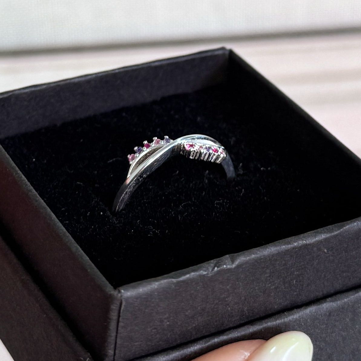 ANILLO PINK, PLATA 925