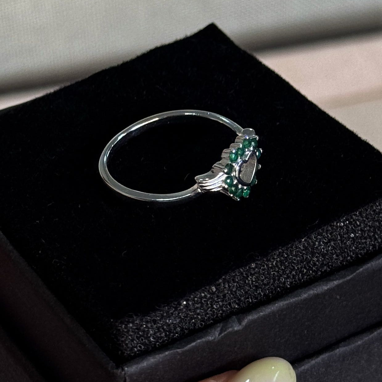 ANILLO OLIVIA, PLATA 925