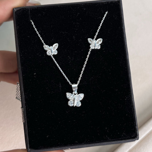 JUEGUITO BUTTERFLY, PLATA 925