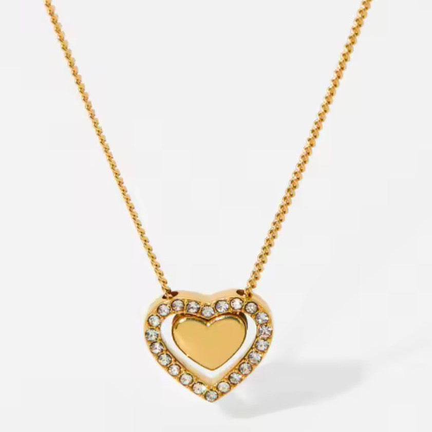 Mini glitter heart