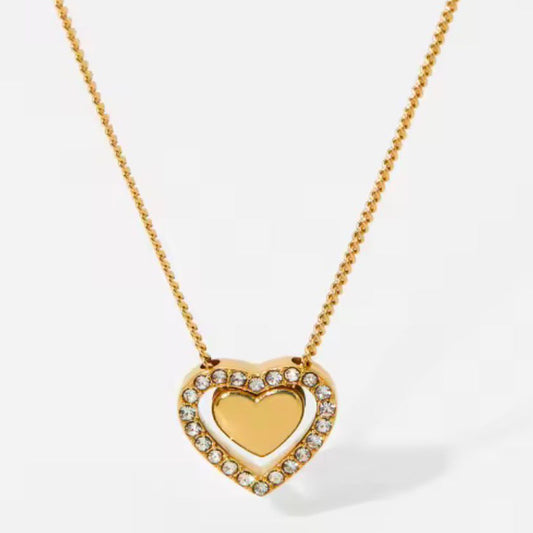 Mini glitter heart