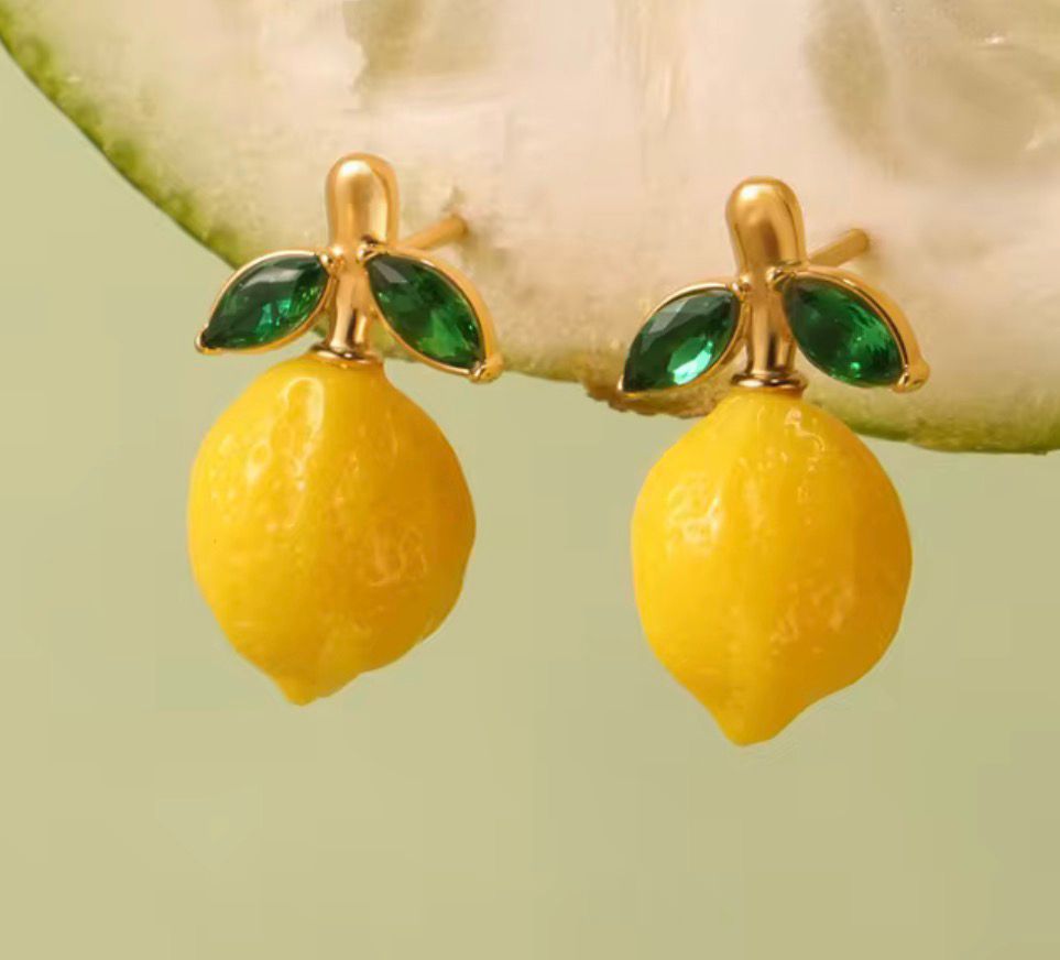 Lemon Earrings