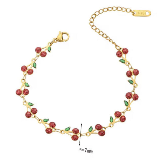 CHERRY BRACELET