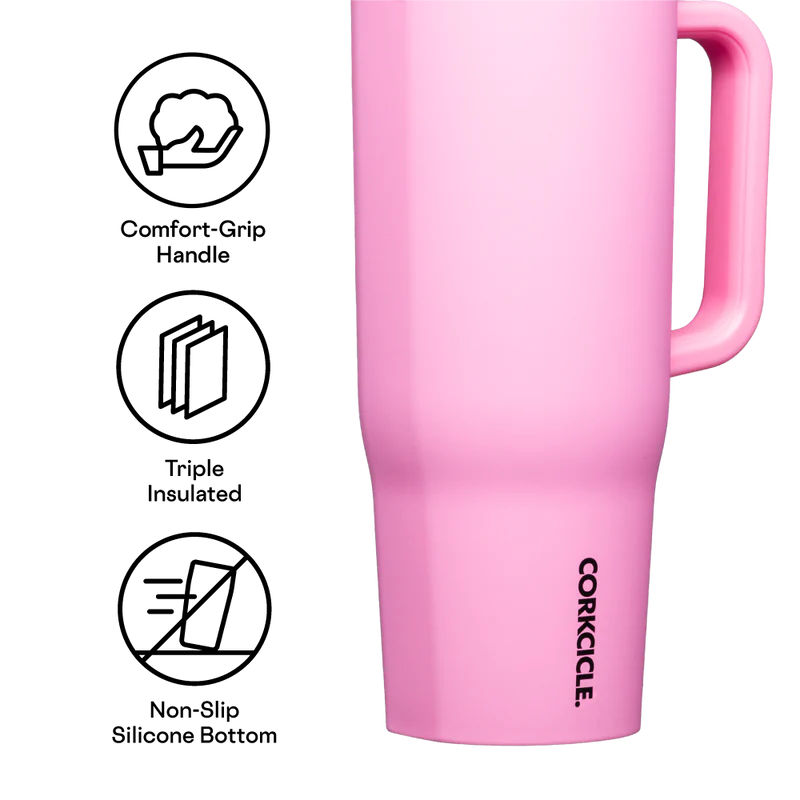 CRUISER INSULATED TUMBLER WITH HANDLE